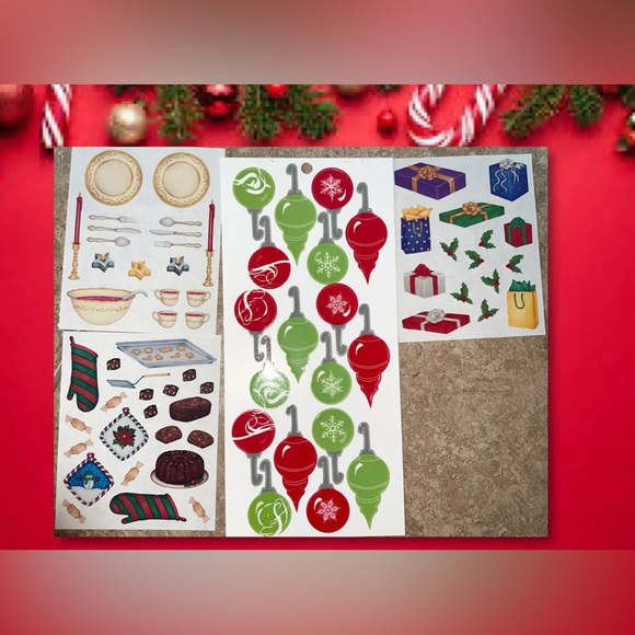 creative memories and other Other - $4 CHRISTMAS SCRAPBOOKING STICKERS. NEW. $4 IF BUNDLED